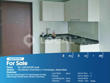 Apartemen Puri Mansion Tower Beryl Lt.7 Kembangan, Jakarta Barat