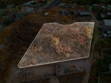 Terreno en venta colonia corpeña, a 500 metros del segundo acceso de cañadas, zapopan
