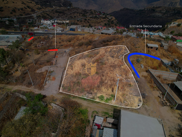 Terreno en venta colonia corpeña, a 500 metros del segundo acceso de cañadas, zapopan