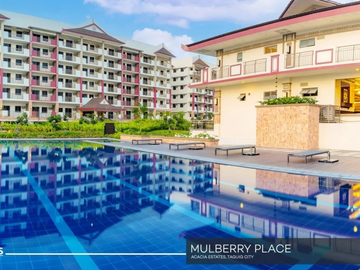 Mulberry Place Phase 2 - PAISLEY 2BR w/ PS - Midrise Facing Amenities in Acacia Estates Taguig City