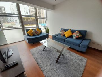 ALQUILO DEPARTAMENTO DOS DORMITORIOS AMOBLADO AV. GRAU MIRAFLORES