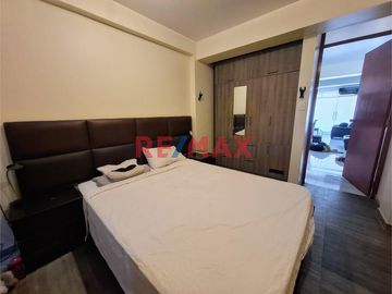 Se Alquila Hermoso Departamento Amoblado, 2Do Piso En Ate.