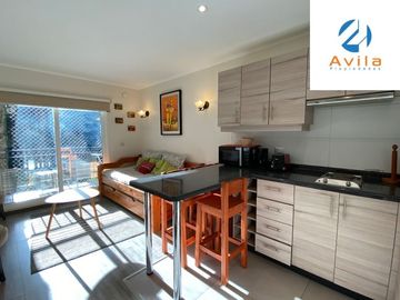 Pucón departamento en venta 1D 1B Condominio Pucón Andino COD.DP0199