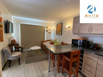 Pucón departamento en venta 1D 1B Condominio Pucón Andino COD.DP0199