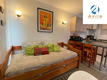 Pucón departamento en venta 1D 1B Condominio Pucón Andino COD.DP0199