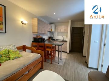 Pucón departamento en venta 1D 1B Condominio Pucón Andino COD.DP0199