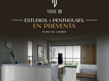 TORRE 10 ESTUDIOS EXCLUSIVOS CON VISTAS AL MAR DESDE EL SEGUNDO NIVEL Y A UNA CUADRA DE LA QUINTA AVENIDA