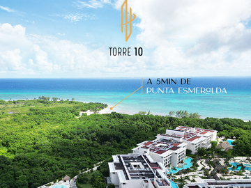 TORRE 10 ESTUDIOS EXCLUSIVOS CON VISTAS AL MAR DESDE EL SEGUNDO NIVEL Y A UNA CUADRA DE LA QUINTA AVENIDA