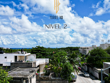 TORRE 10 ESTUDIOS EXCLUSIVOS CON VISTAS AL MAR DESDE EL SEGUNDO NIVEL Y A UNA CUADRA DE LA QUINTA AVENIDA