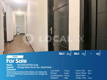 Kost Mangga Besar Taman Sari, Jakarta Barat