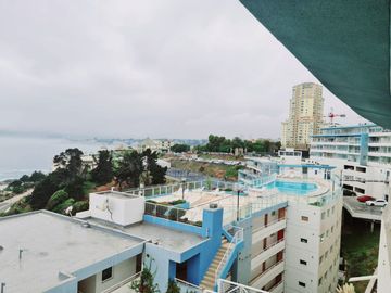 Se vende hermoso departamento completamente amoblado con vista al mar