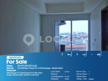 Apartemen Puri Mansion Tower B Lt.5 Kembangan, Jakarta Barat