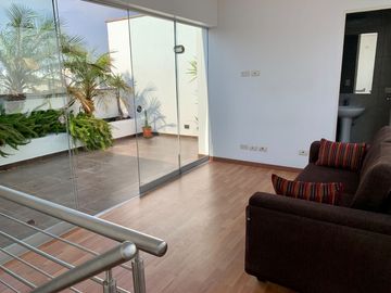 ALQUILER DUPLEX EN MIRAFLORES, 1 DORMITORIO