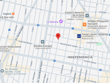 Casa en venta en Vertiz Narvarte