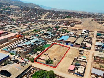 Alquiler De Terreno Industrial De 4500Mt2 En Puente Piedra