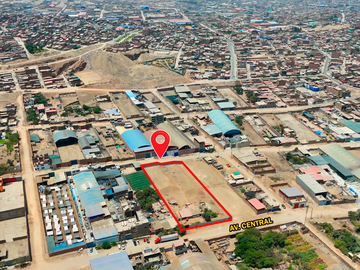 Alquiler De Terreno Industrial De 4500Mt2 En Puente Piedra