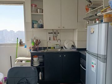 Se vende depto 2D, Serrano 611, Santa Isabel, Santiago