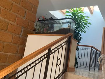 RINCON DE LAS LOMAS II, CASA ESTILO MEXICANA CON ALBERCA EN ESQUINA Y FRENTE A PARQUE