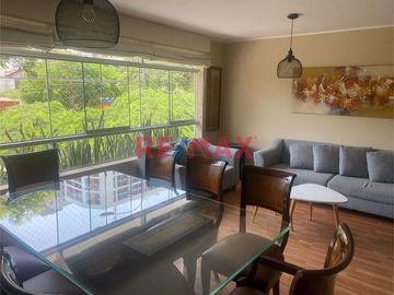 Alquiler Departamento Amoblado Y Equipado En 2Do Piso Vista A Parque