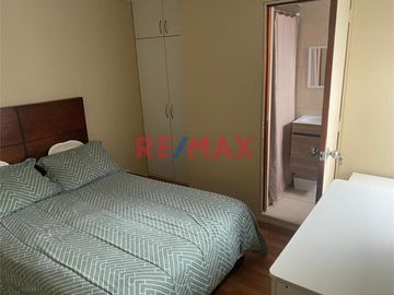 Alquiler Departamento Amoblado Y Equipado En 2Do Piso Vista A Parque