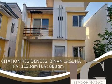 New Property Alert at Citation Residences Sto. Tomas Binan Laguna!