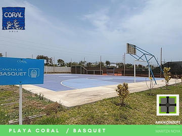 LOTE PRIMERA FILA FRENTE A LAGUNA PLAYA CORAL