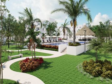 Departamento de 2 Recamaras y 2 Baños !! 🌴 en Playa del Carmen 🏝️
