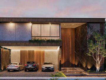 Casa con alberca privada y vista al campo de golf, en venta, Zona Norte, Merida