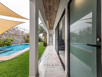 Casa Nueva de 1 Nivel con Alberca y Jacuzzi_oaxtepec/ Cocoyoc Morelos
