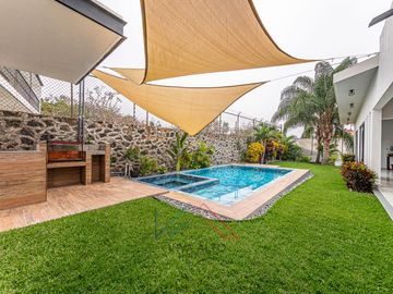 Casa Nueva de 1 Nivel con Alberca y Jacuzzi_oaxtepec/ Cocoyoc Morelos