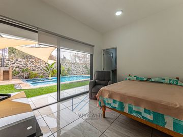 Casa Nueva de 1 Nivel con Alberca y Jacuzzi_oaxtepec/ Cocoyoc Morelos