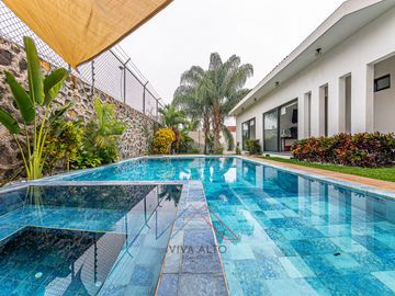 Casa Nueva de 1 Nivel con Alberca y Jacuzzi_oaxtepec/ Cocoyoc Morelos