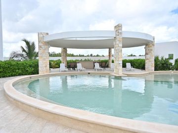 Departamento con vista al mar, terraza privada en venta, Telchac Puerto, Yucatán