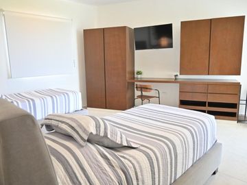 Departamento con vista al mar, terraza privada en venta, Telchac Puerto, Yucatán