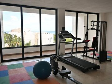 Departamento con vista al mar, terraza privada en venta, Telchac Puerto, Yucatán