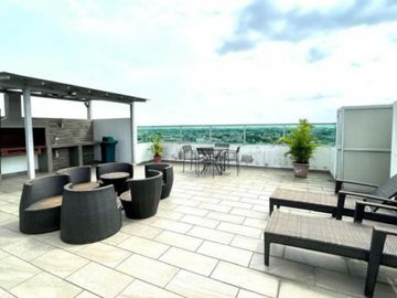 En venta departamento de dos dormitorios en Urb.La Vista Towers.(JP)