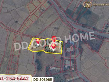 DD-803985 Land with buildings, Pa Mat 1 rai 345.5 sq w., Phrae, near Pa Mat Municipality Kindergarten