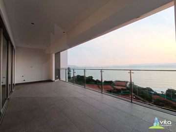 Se Vende departamento frente al Mar en Miraflores – 318 m² | 4 Dormitorios + 2 Cocheras