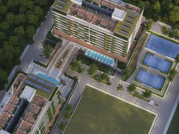 DEPARTAMENTO EN VENTA EN CANCUN 2 HABITACIONES 2 BAÑOS 88M2