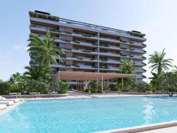 DEPARTAMENTO EN VENTA EN CANCUN 2 HABITACIONES 2 BAÑOS 88M2