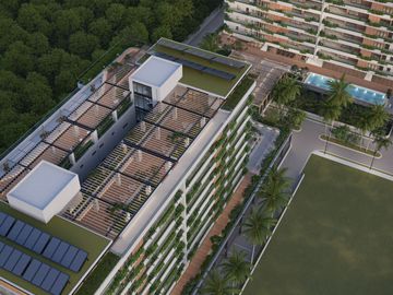 DEPARTAMENTO EN VENTA EN CANCUN 2 HABITACIONES 2 BAÑOS 88M2