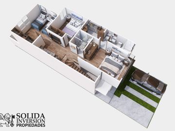 PUERTO VALLARTA / CASA DE 3 RECÁMARAS + ESTUDIO, DENTRO DE LOS ENCINOS - PREVENTA
