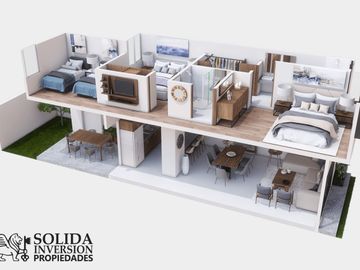 PUERTO VALLARTA / CASA DE 3 RECÁMARAS + ESTUDIO, DENTRO DE LOS ENCINOS - PREVENTA