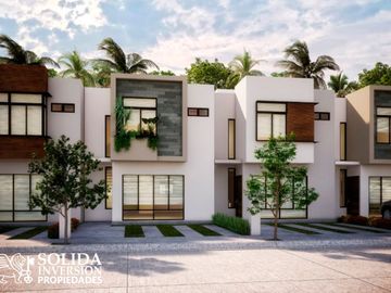 PUERTO VALLARTA / CASA DE 3 RECÁMARAS + ESTUDIO, DENTRO DE LOS ENCINOS - PREVENTA