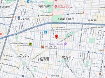 Departamento, Remate Bancario, Av Universidad, Narvarte, Benito Juarez, Cdmx