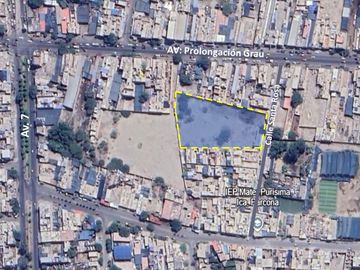 OCASIÓN ICA Terreno Urbano de 4,000 m² a 50 m de Av. P Grau – Ideal para Proyecto Inmobiliario, Almacén o Institución