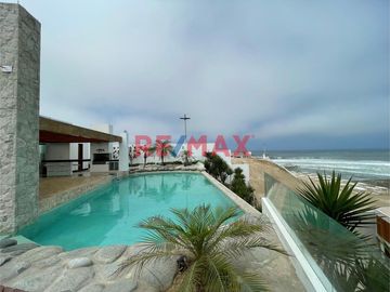 Venta Casa De Lujo Amoblada Vista Al Mar En Punta Hermosa, Playa La Escondida