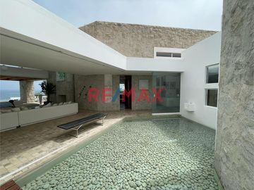 Venta Casa De Lujo Amoblada Vista Al Mar En Punta Hermosa, Playa La Escondida