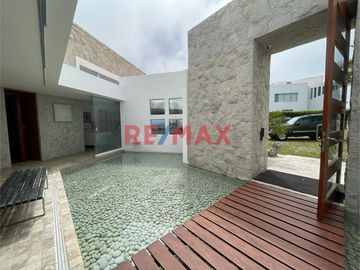Venta Casa De Lujo Amoblada Vista Al Mar En Punta Hermosa, Playa La Escondida
