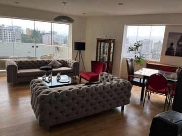 Alquilo Departamento Amoblado 7mo piso Cayma Baja